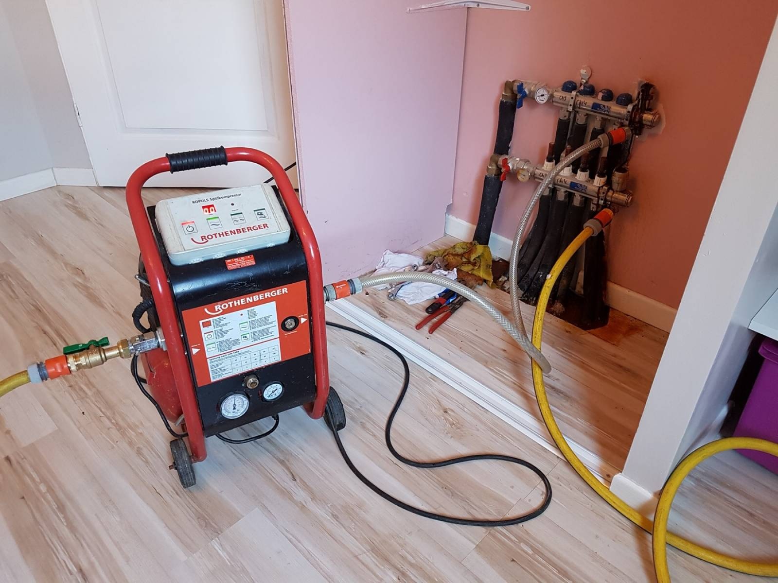 Kurtköy Protherm Hermetik Şofben Petek Temizliği